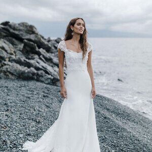 Vihny by Rime Arodaky wedding dress, size 2
